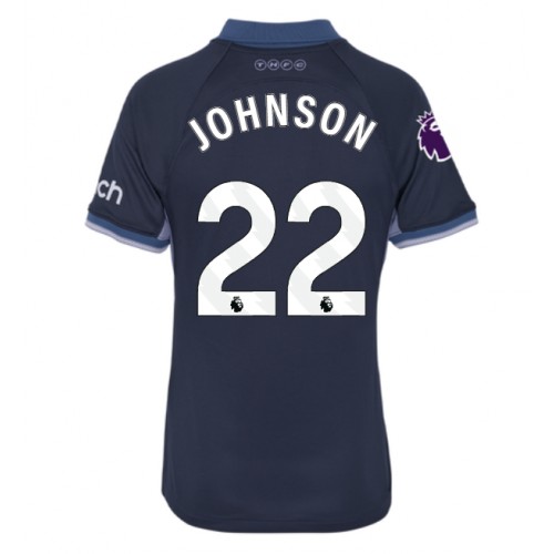 Dámy Fotbalový dres Tottenham Hotspur Brennan Johnson #22 2023-24 Venkovní Krátký Rukáv